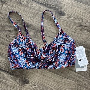 Athleta NWT Marrakesh Twister Bikini Top, 32D